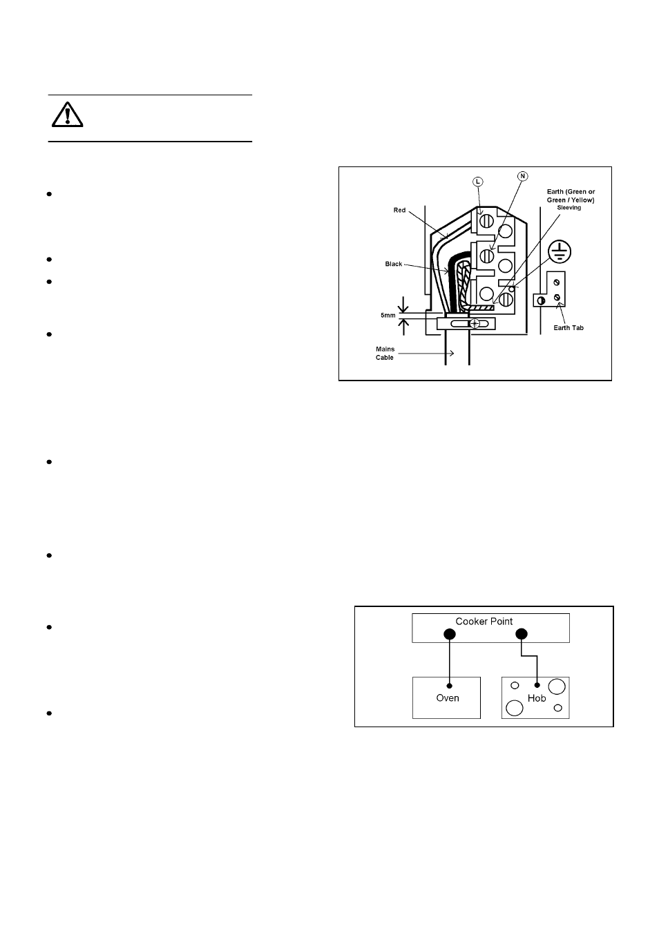 Installation instructions | Electrolux 5212 BU User Manual | Page 54 / 64