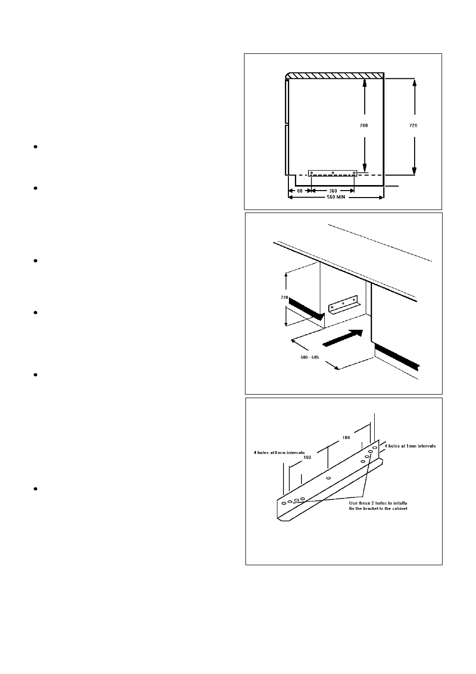 Installation instructions | Electrolux 5212 BU User Manual | Page 56 / 64