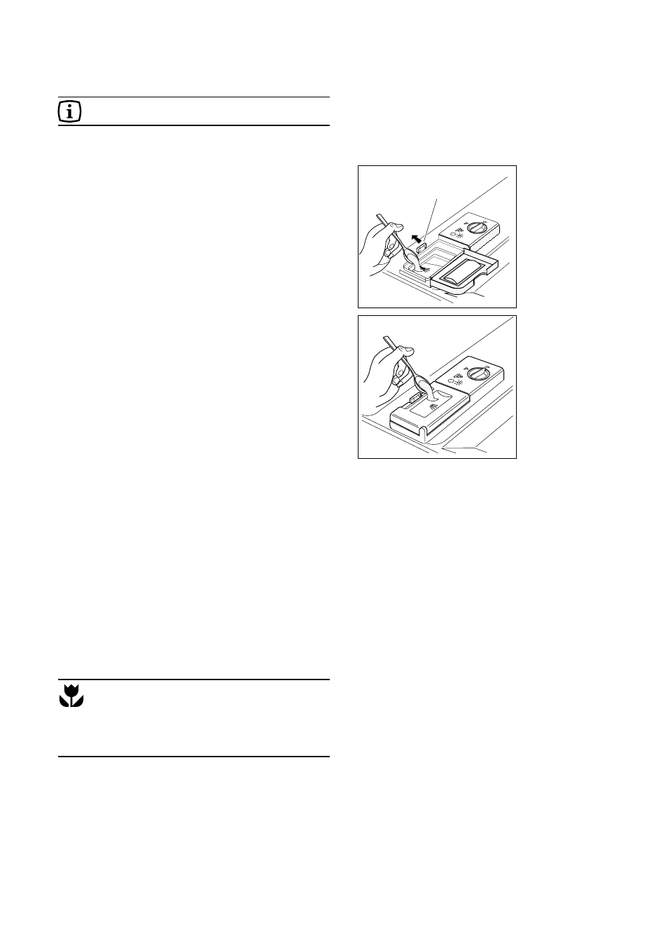 Use of detergent, Compact detergents with enzymes | Electrolux 152981 73/0 User Manual | Page 6 / 12