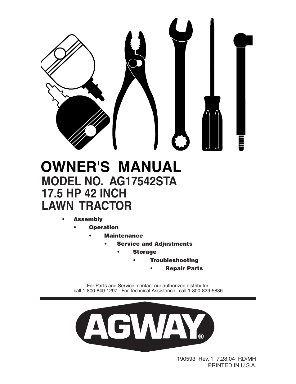 Electrolux AG17542STA User Manual | 32 pages