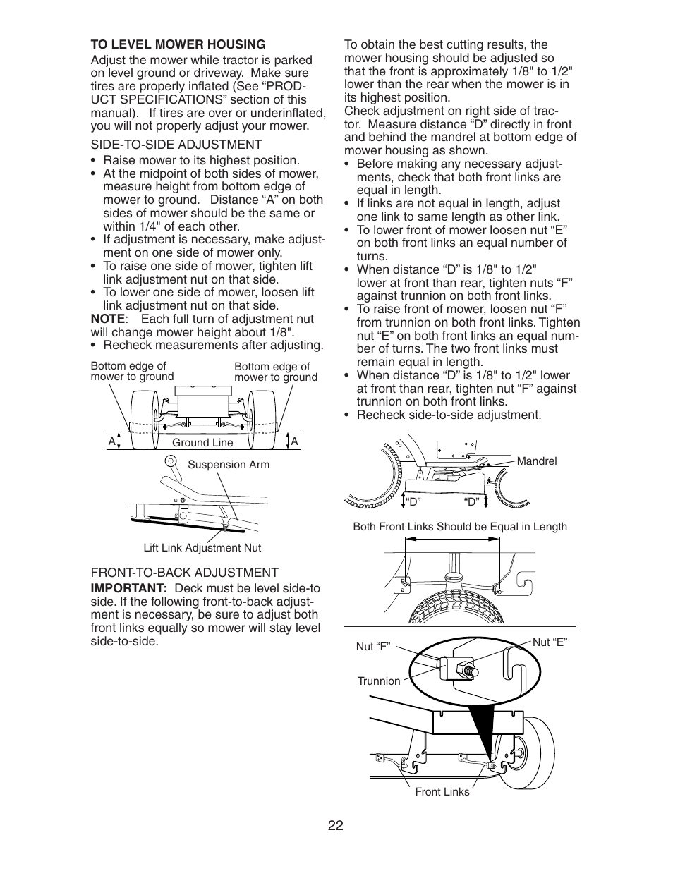 Electrolux AG17542STA User Manual | Page 22 / 32