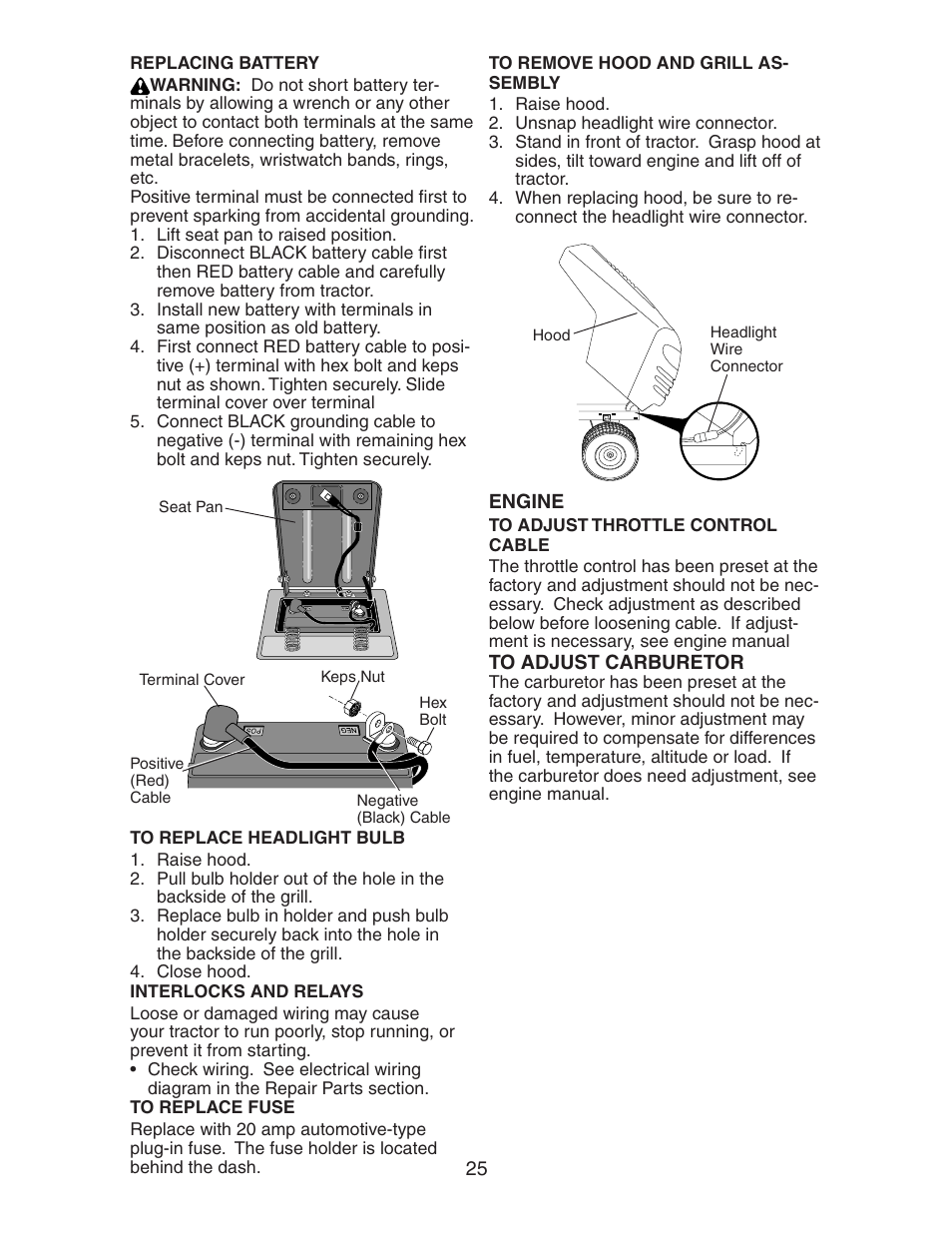 Electrolux AG17542STA User Manual | Page 25 / 32