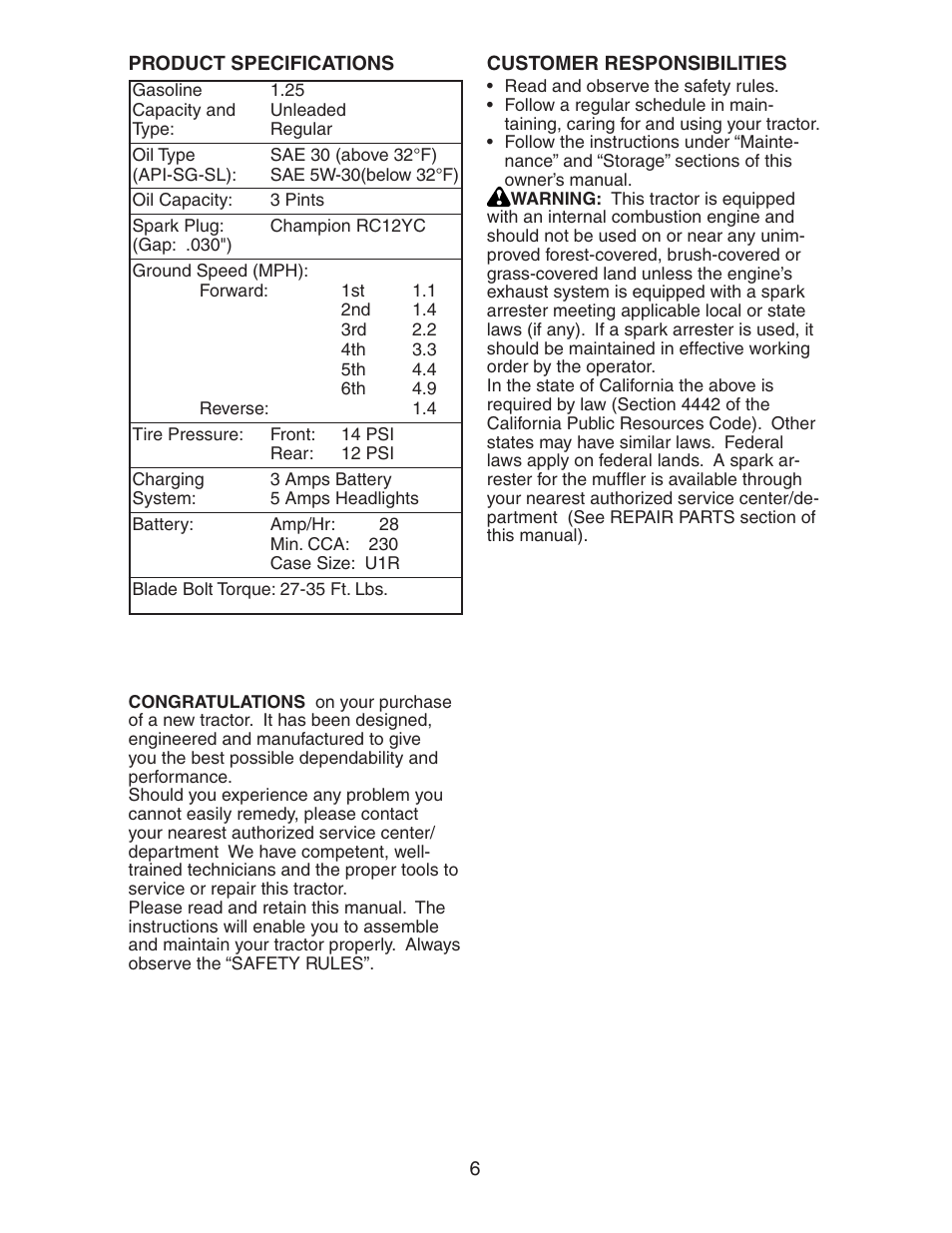 Electrolux AG17542STA User Manual | Page 6 / 32