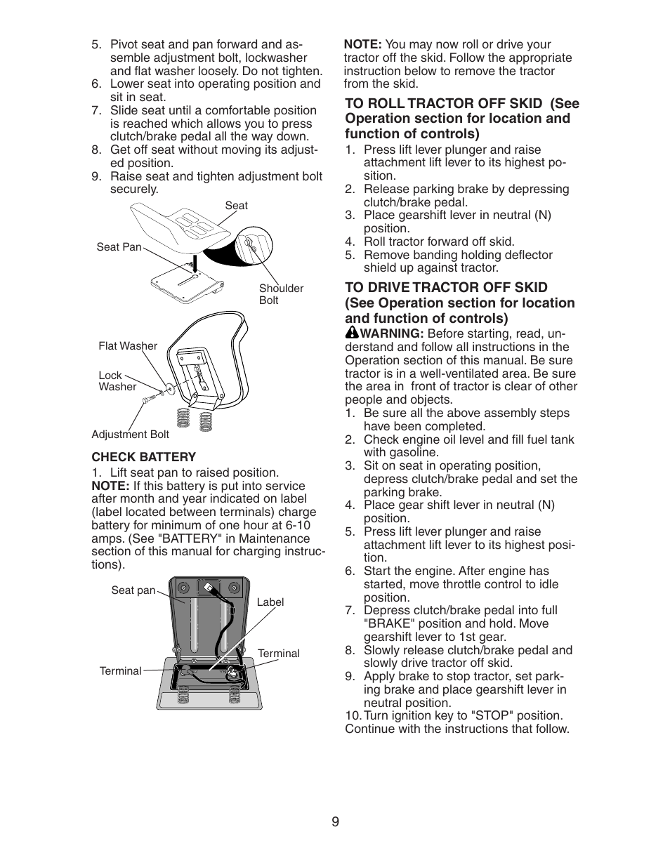 Electrolux AG17542STA User Manual | Page 9 / 32