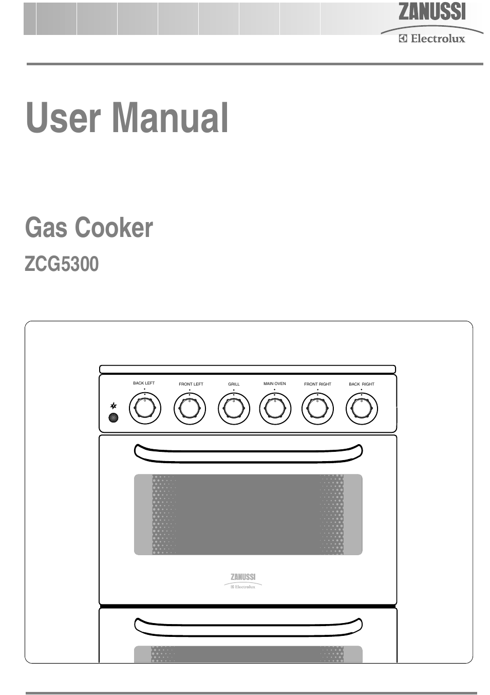 Electrolux ZCG5300 User Manual | 40 pages