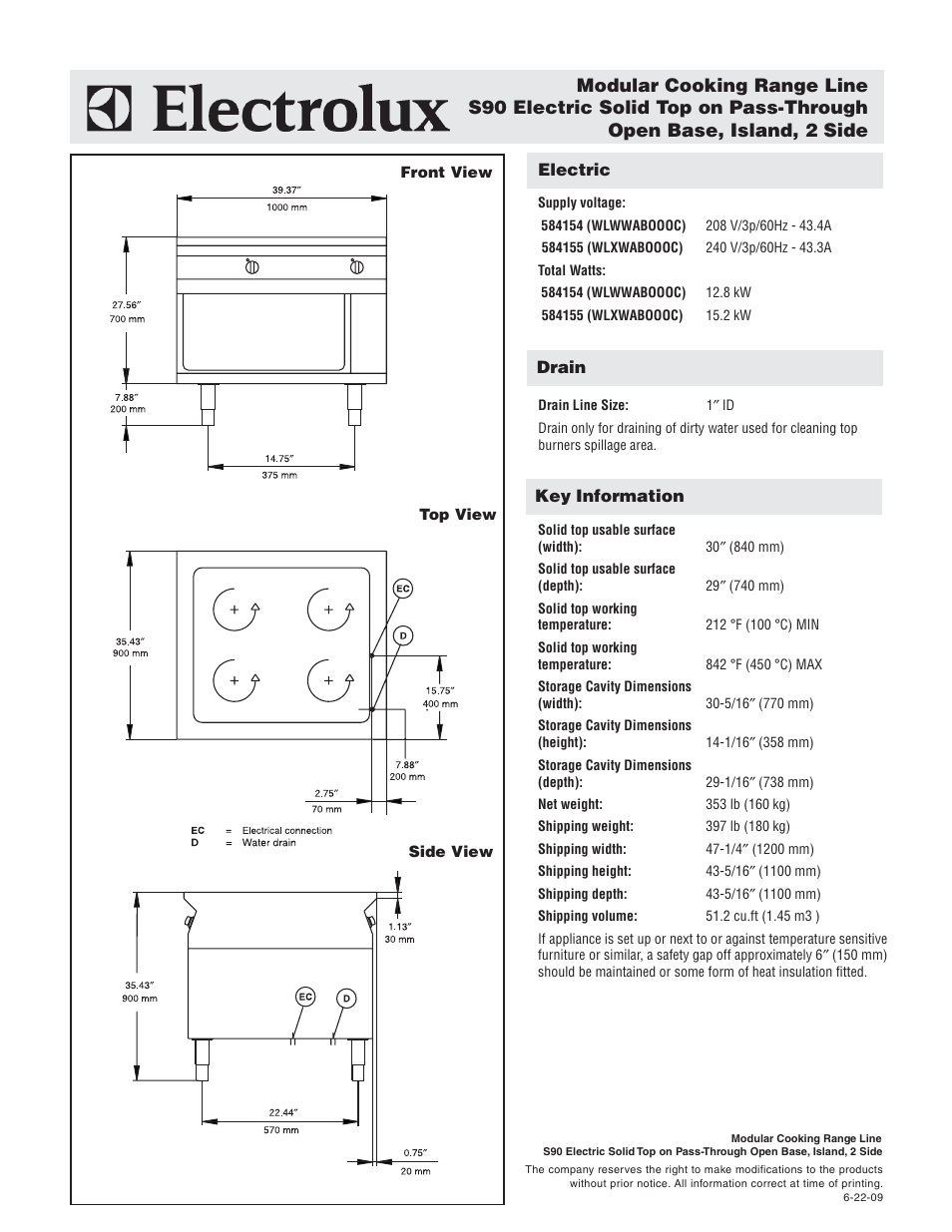 Electrolux 584154 User Manual | Page 2 / 2