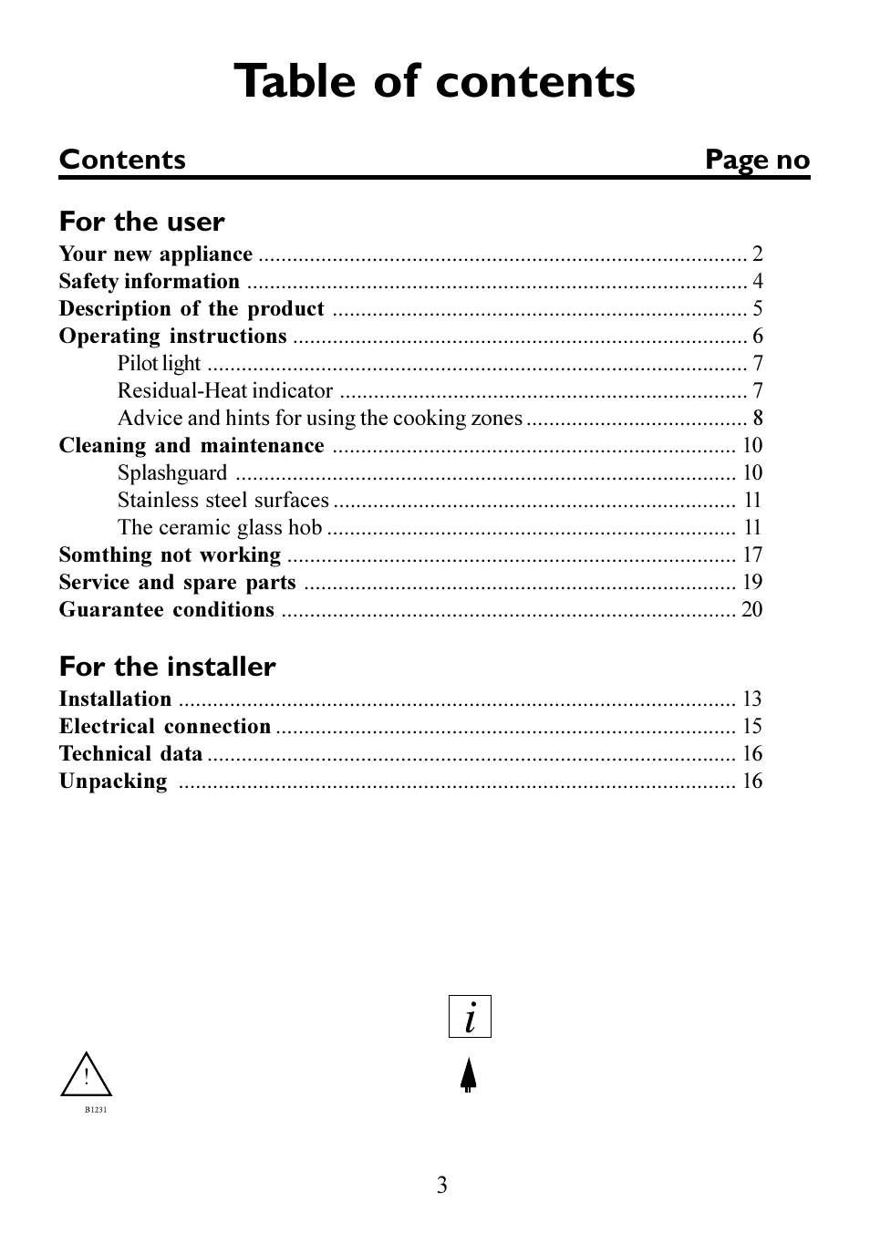 Electrolux 6310 DK-m User Manual | Page 3 / 24