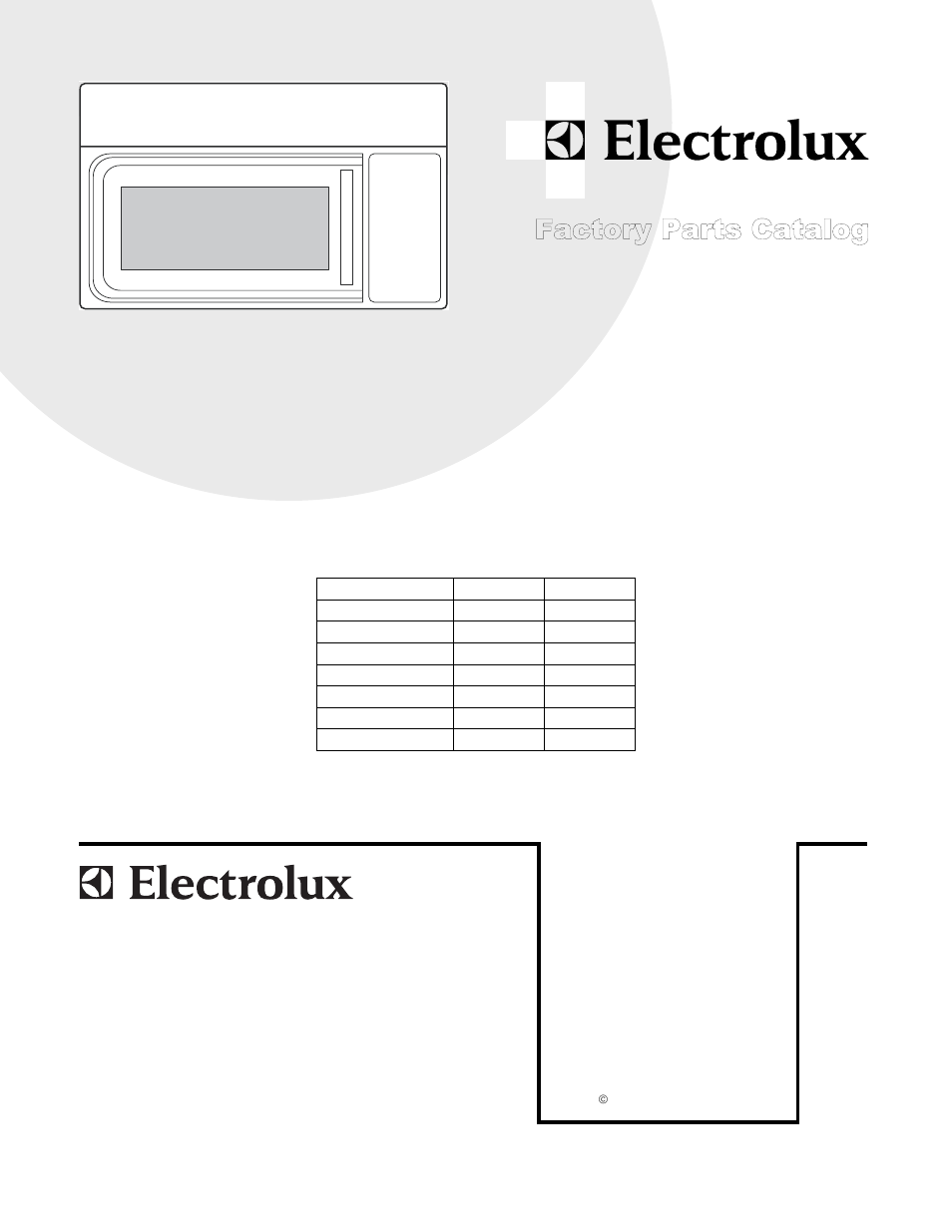 Electrolux E30MH65G User Manual | 9 pages
