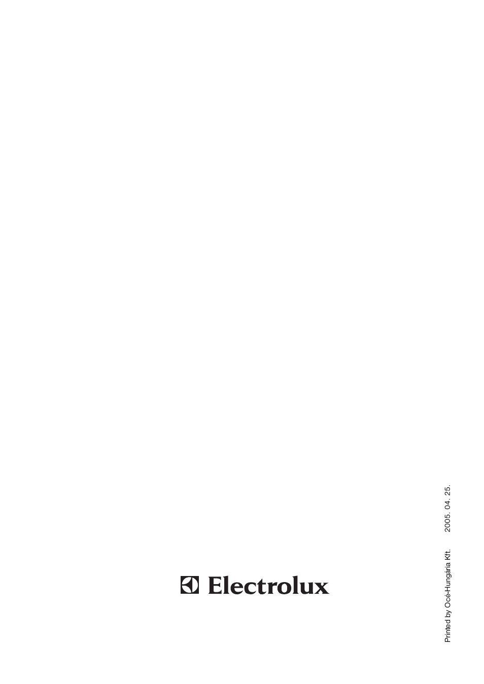 Electrolux ECN 1051 User Manual | Page 12 / 12