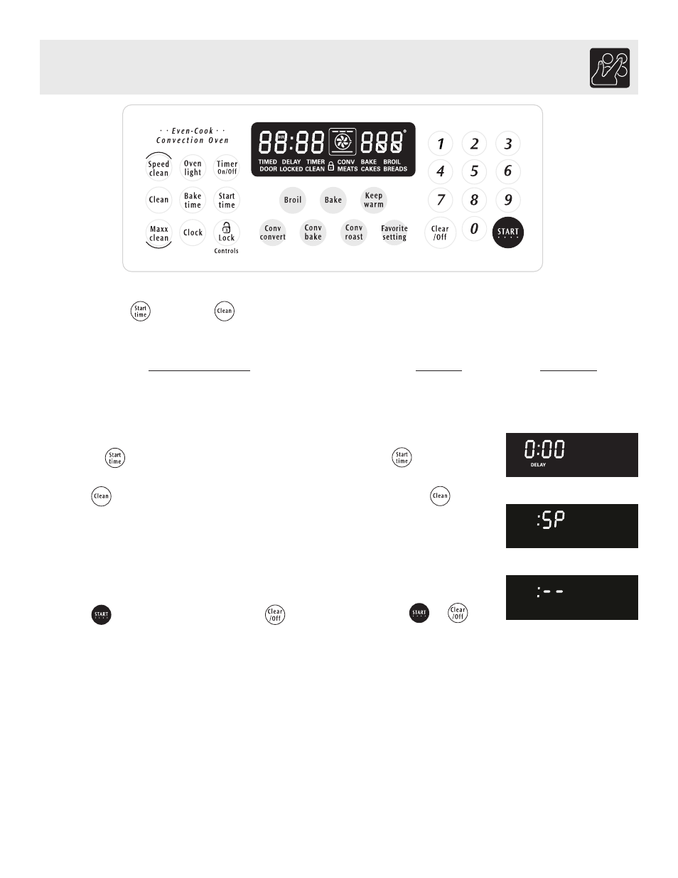 Setting oven controls | Electrolux ES510 User Manual | Page 19 / 40