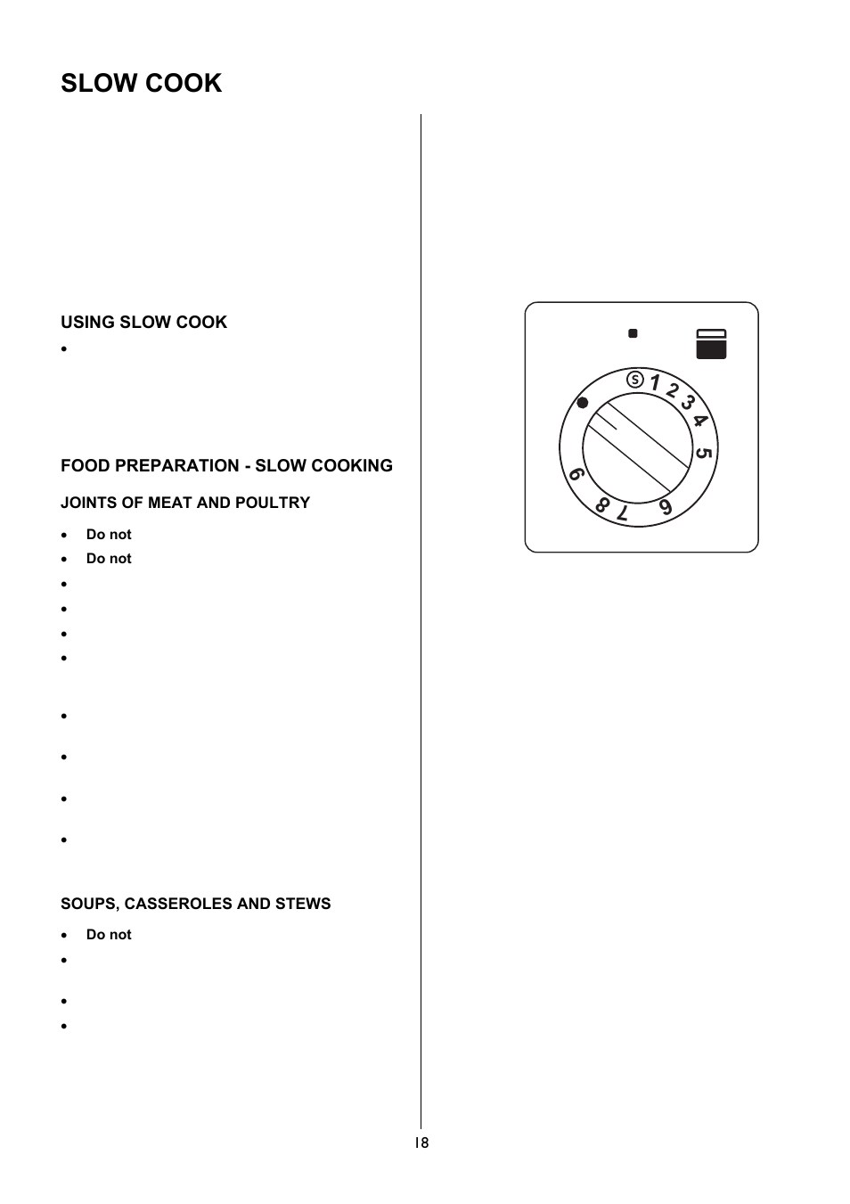 Slow cook | Electrolux EKG5047 User Manual | Page 18 / 32