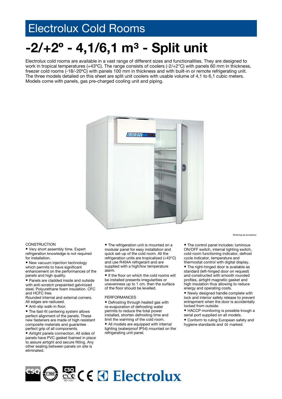 Electrolux 102255 User Manual | 2 pages