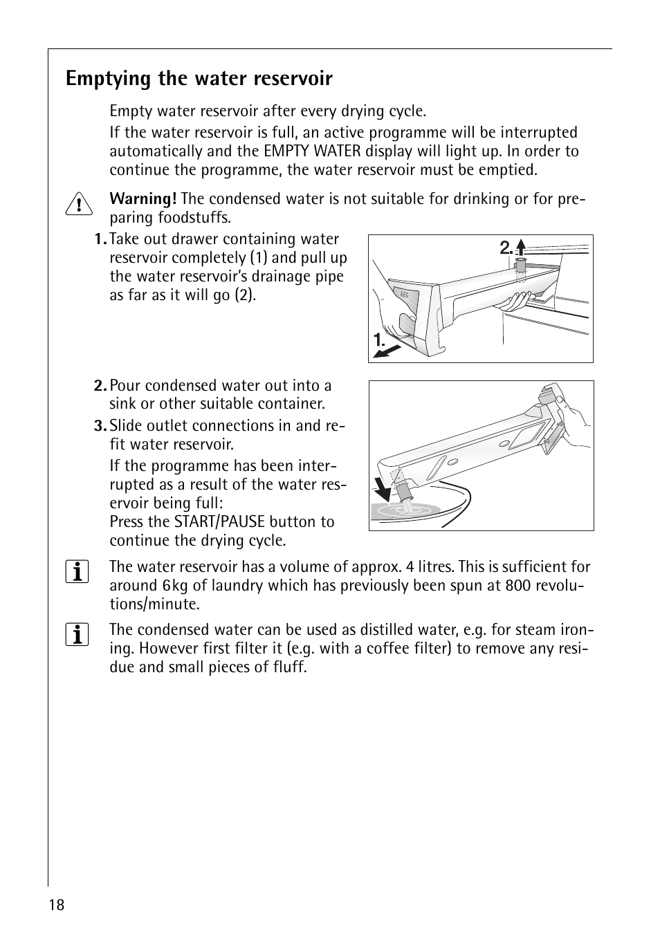 Electrolux LAVATHERM 57810 User Manual | Page 18 / 32