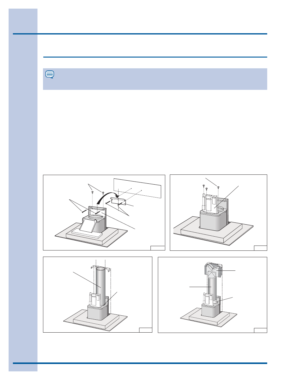 Installation, Install the hood | Electrolux DFKTWC75GS User Manual | Page 12 / 20