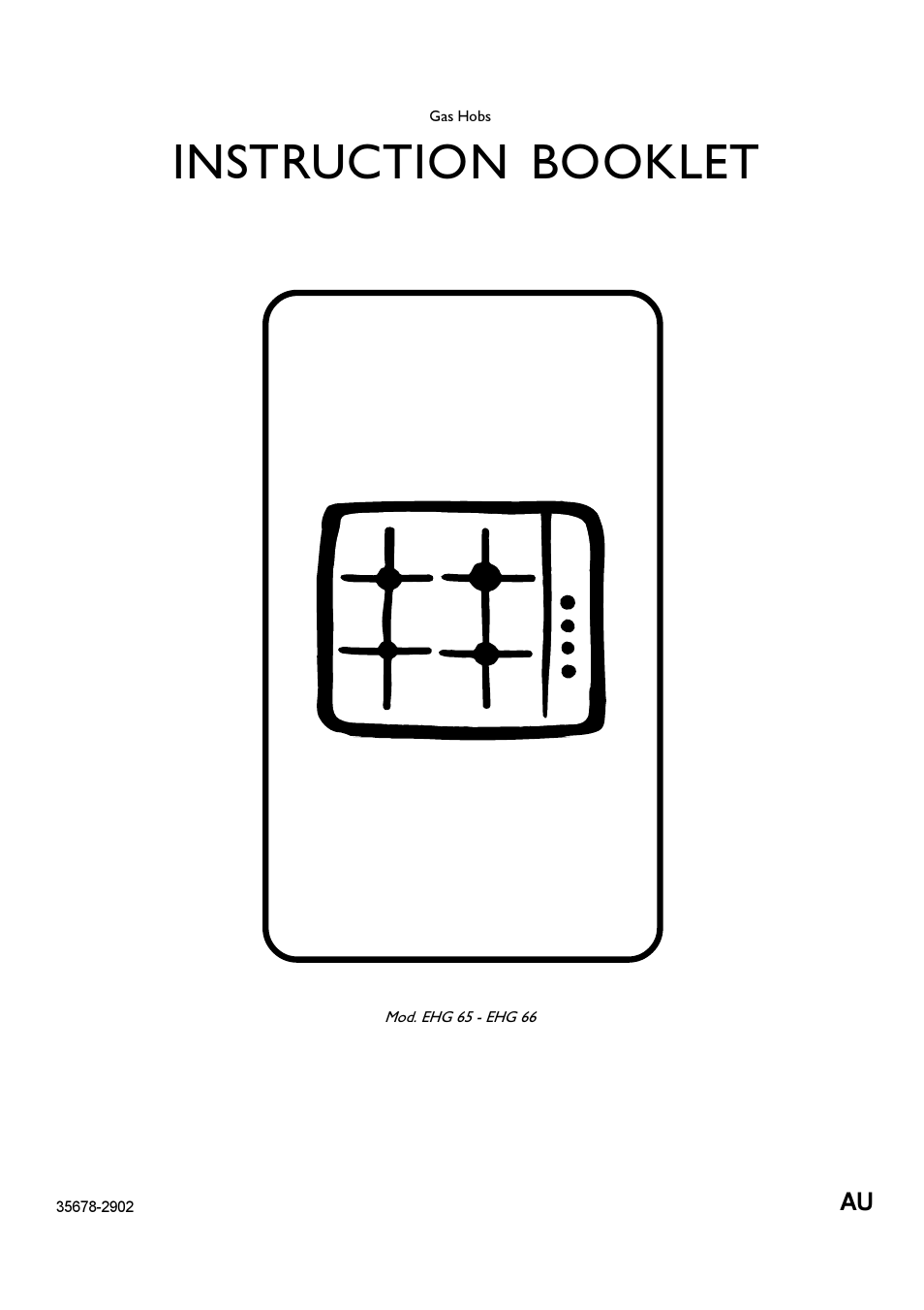 Electrolux EHG 65 User Manual | 12 pages