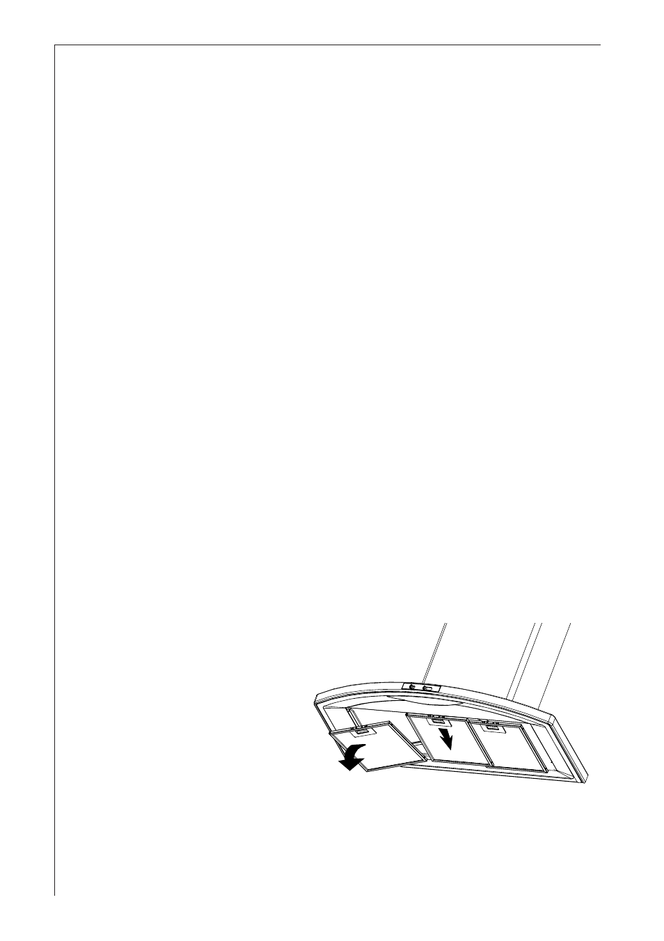 Maintenance and care, Cleaning the hood, Metal grease filter | Removing the metal grease filter | Electrolux HC 3360 User Manual | Page 8 / 20