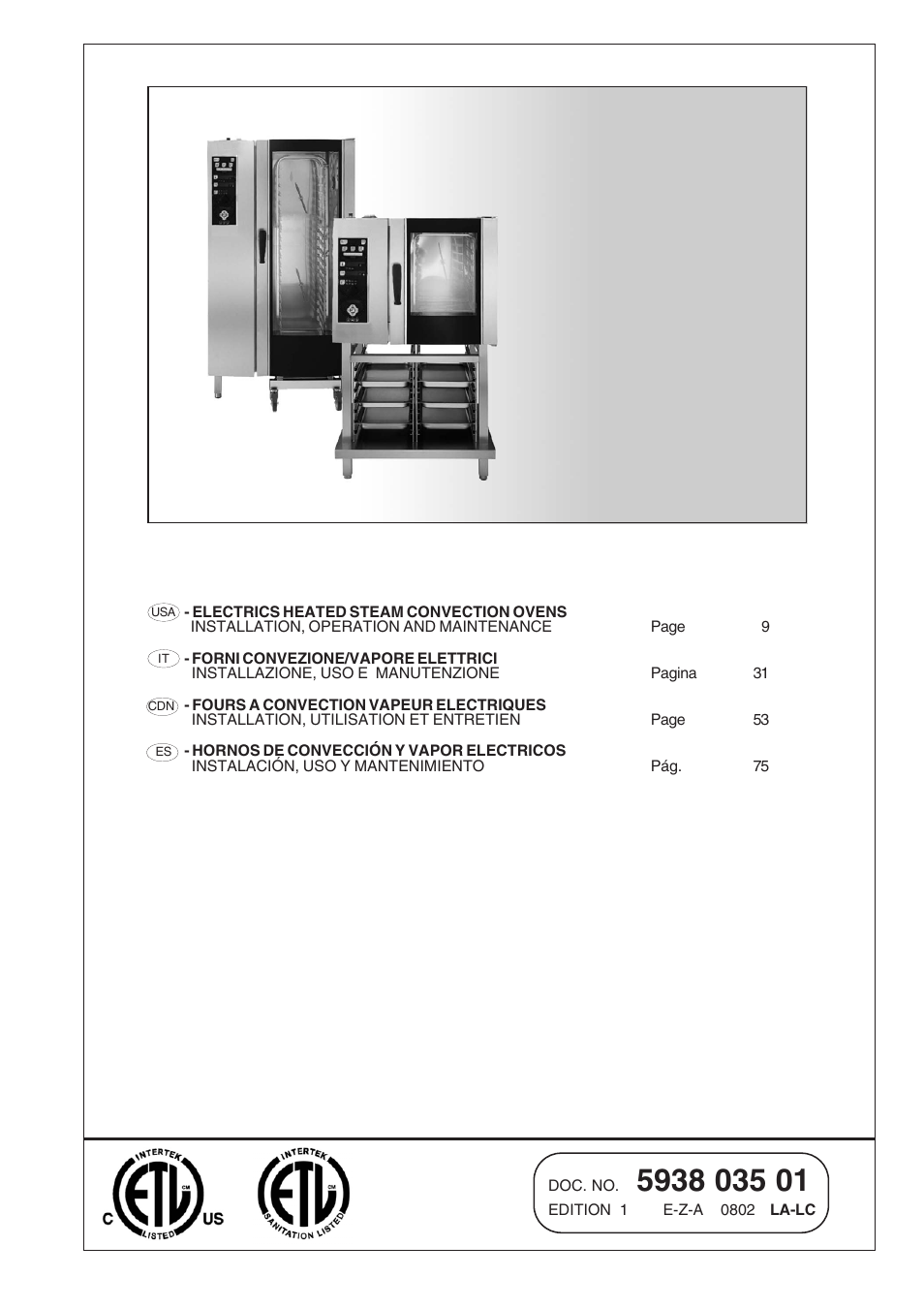 Electrolux 269085 User Manual | 30 pages