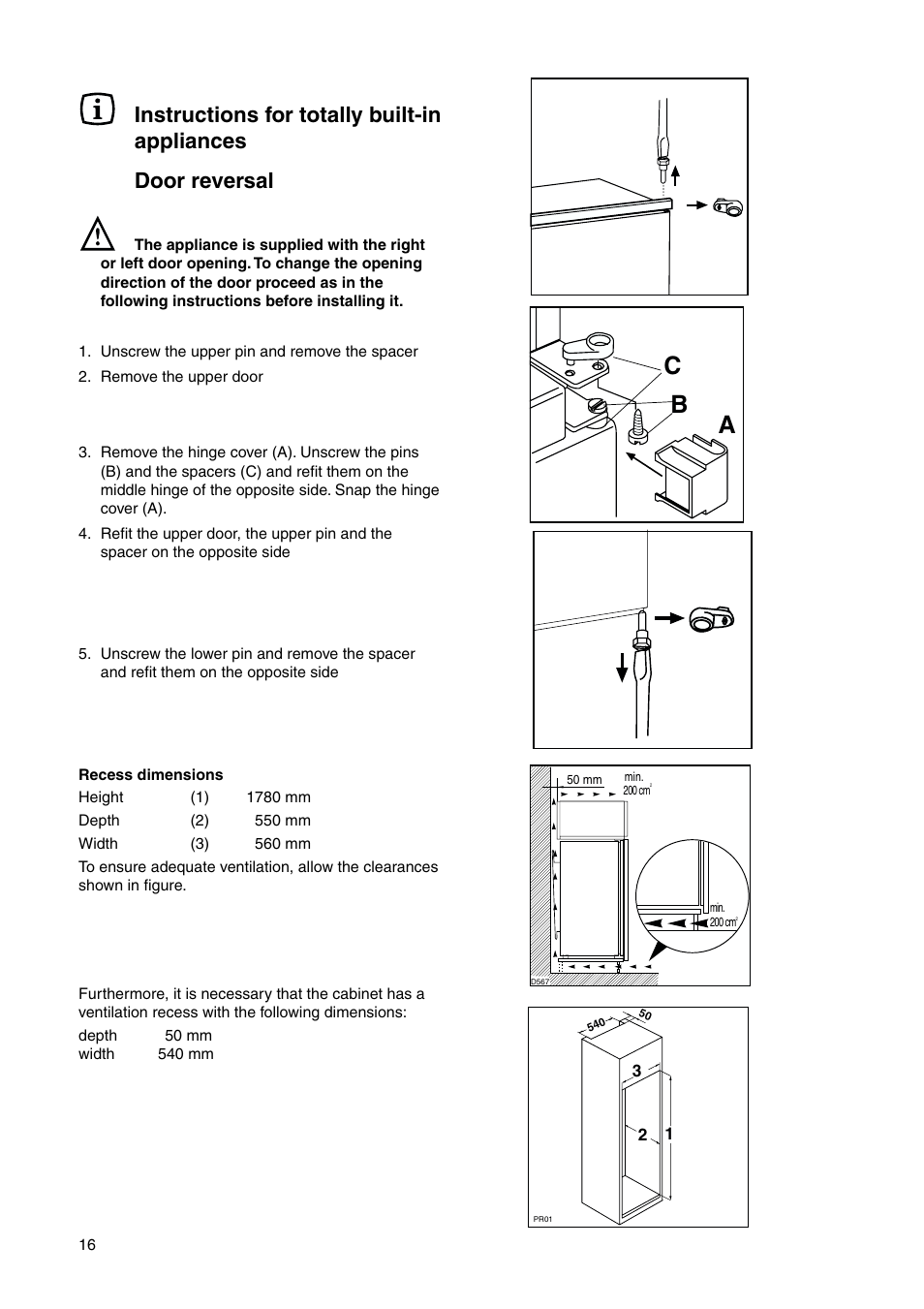 Bc a | Electrolux ENN 28600 User Manual | Page 16 / 20