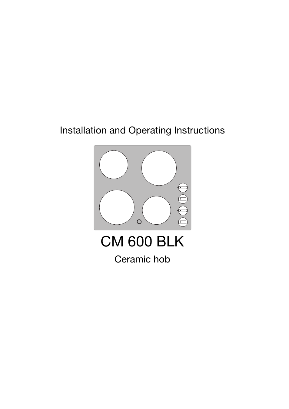 Electrolux CM 600 BLK User Manual | 20 pages