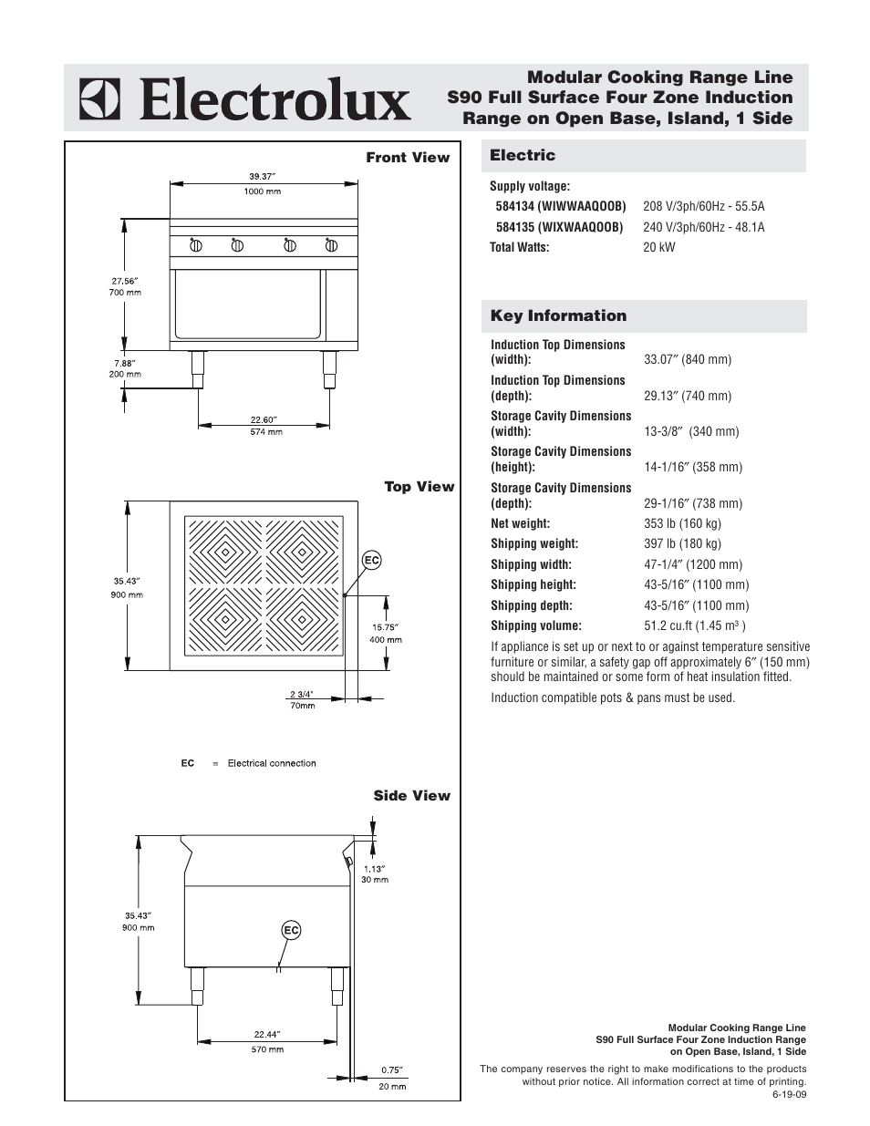 Electrolux WIWWAAQOOB User Manual | Page 2 / 2