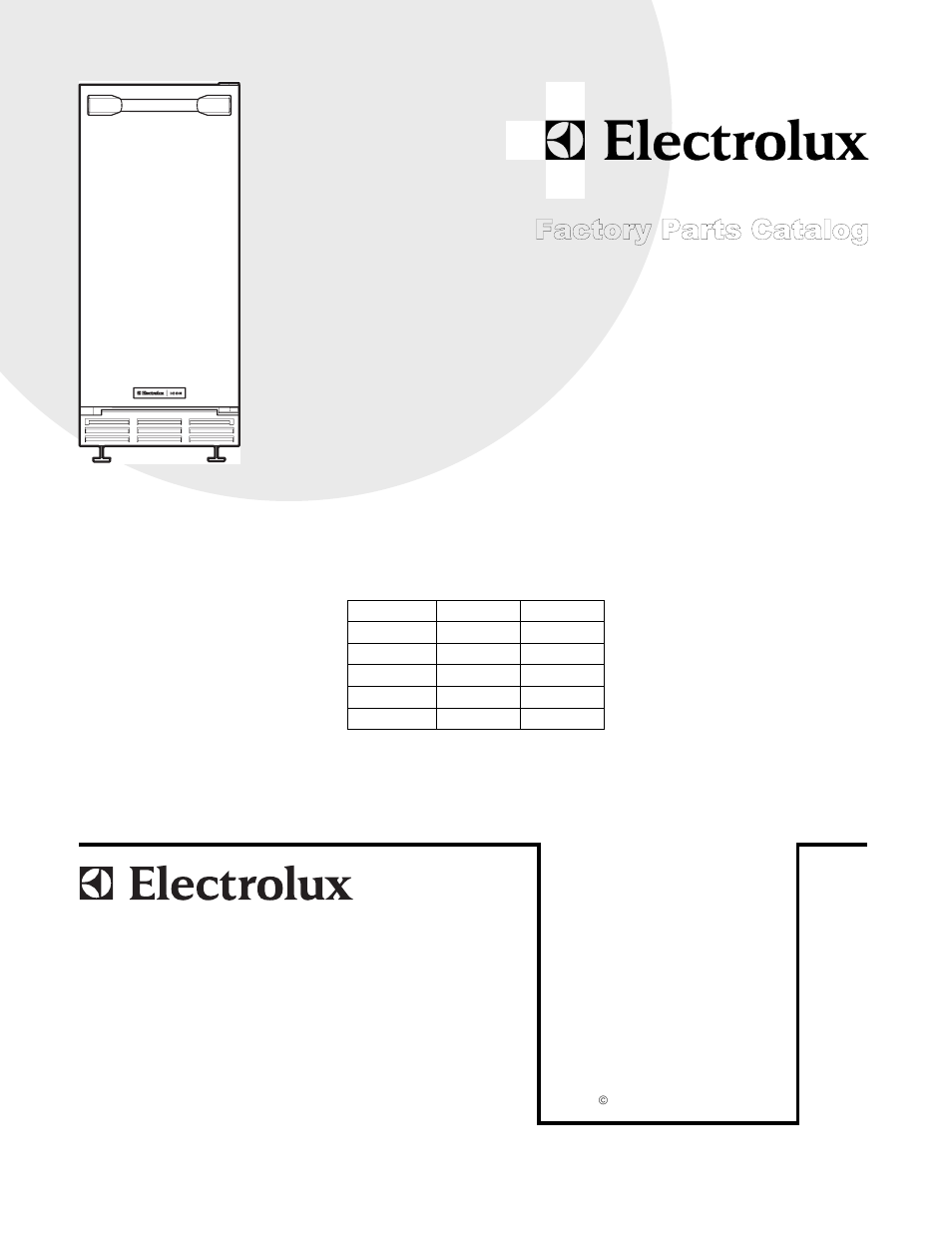 Electrolux E15IM60GS User Manual | 6 pages