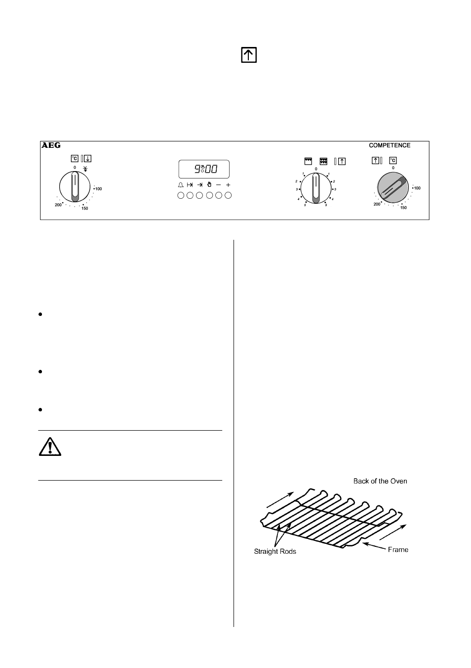 The second oven | Electrolux D2160 User Manual | Page 15 / 44