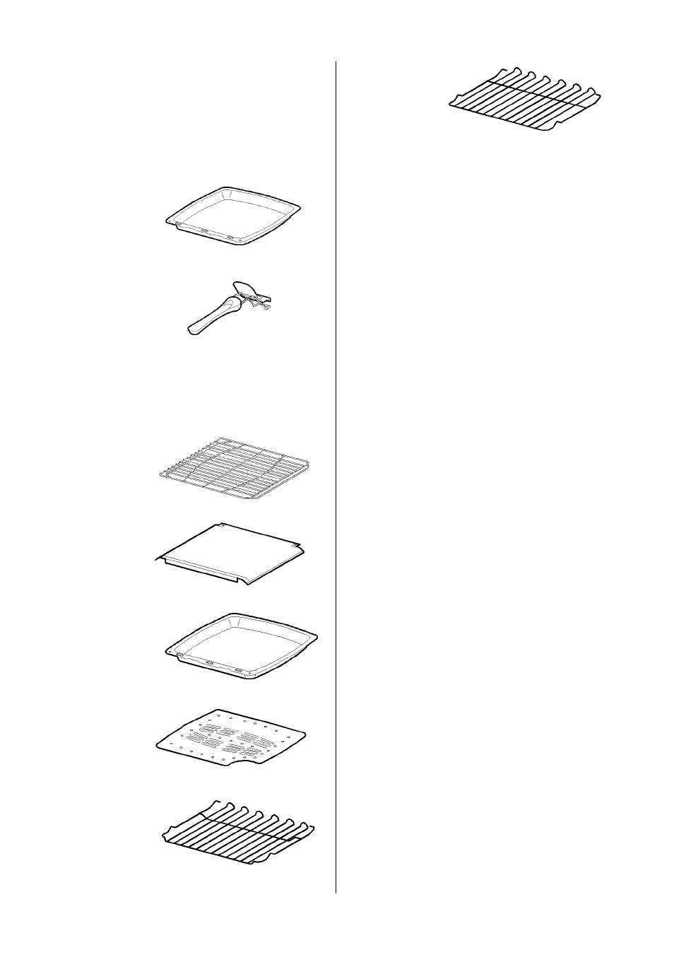 Grill and oven furniture | Electrolux D2160 User Manual | Page 6 / 44