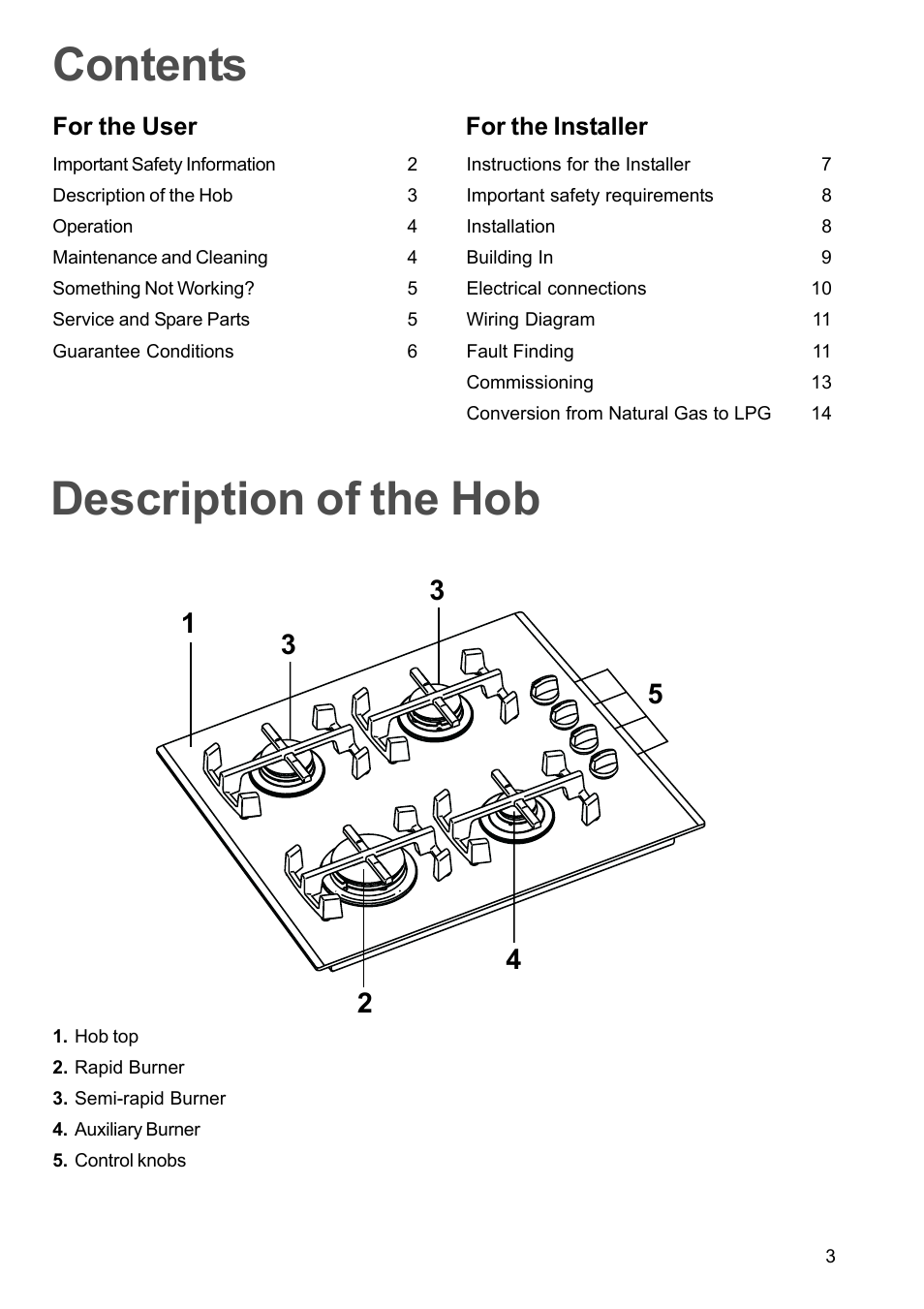 Electrolux EGG 690 User Manual | Page 3 / 16