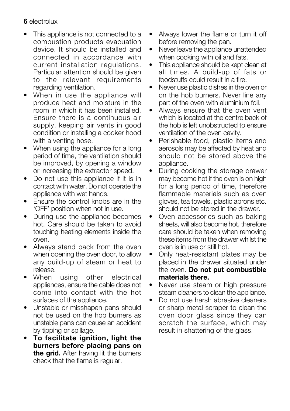 Electrolux EKM 70150 User Manual | Page 6 / 40