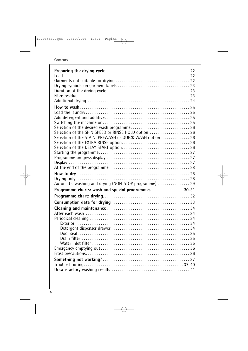 Electrolux LAVAMAT TURBO L 12720 VIT User Manual | Page 4 / 52