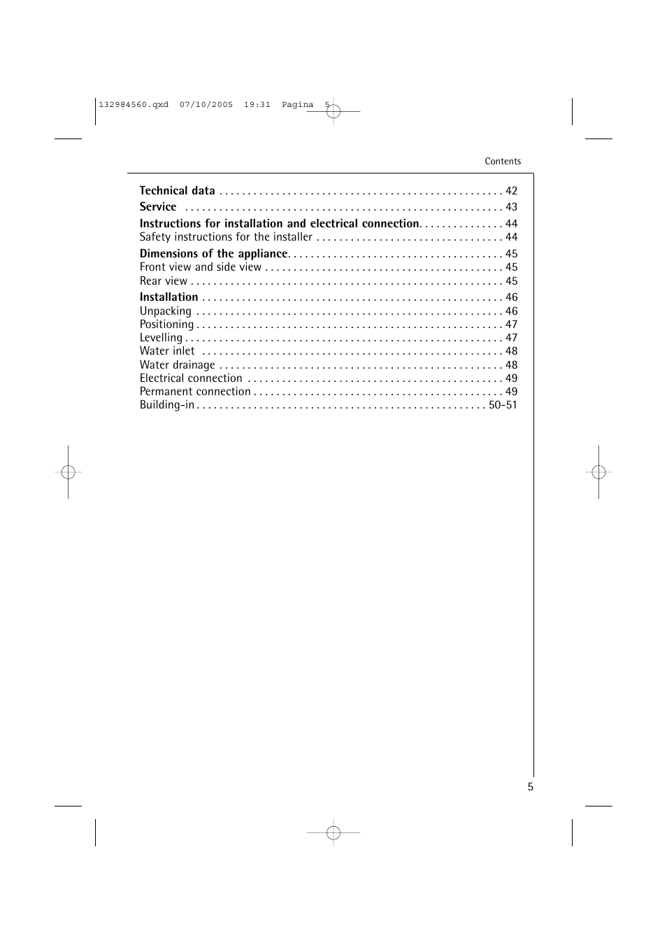 Electrolux LAVAMAT TURBO L 12720 VIT User Manual | Page 5 / 52