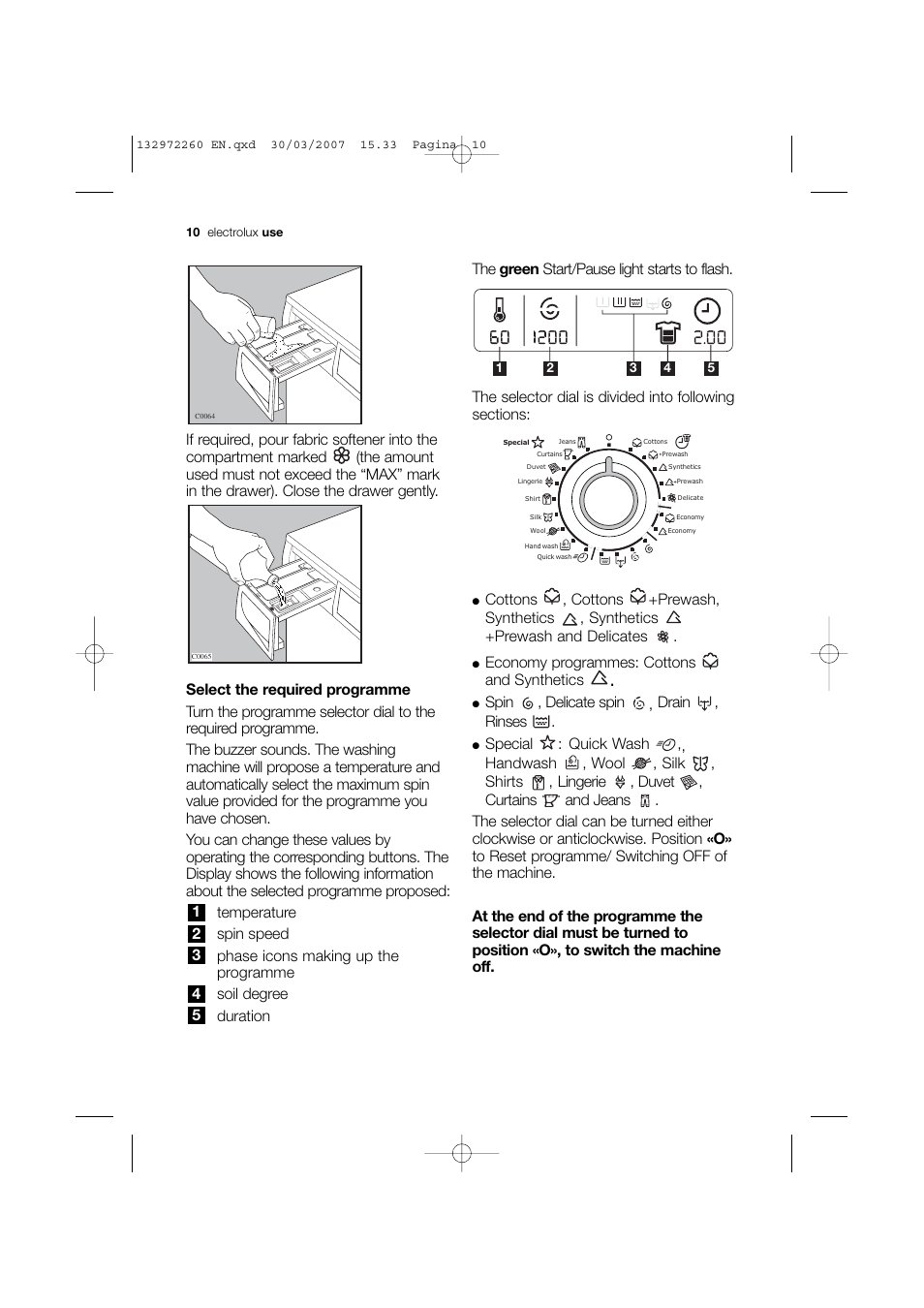Electrolux EWN 16781 W User Manual | Page 10 / 48