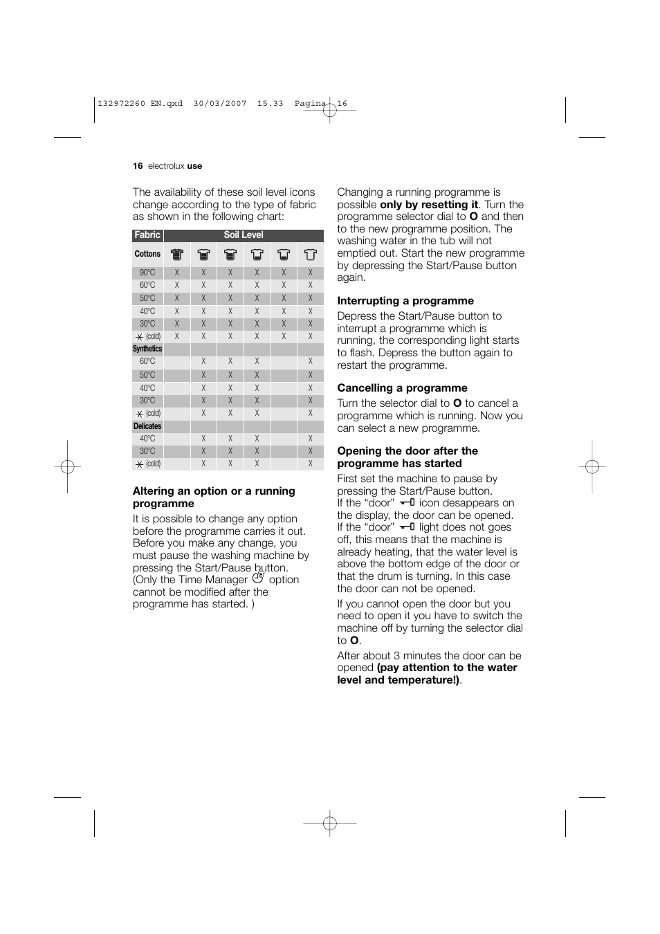 Electrolux EWN 16781 W User Manual | Page 16 / 48