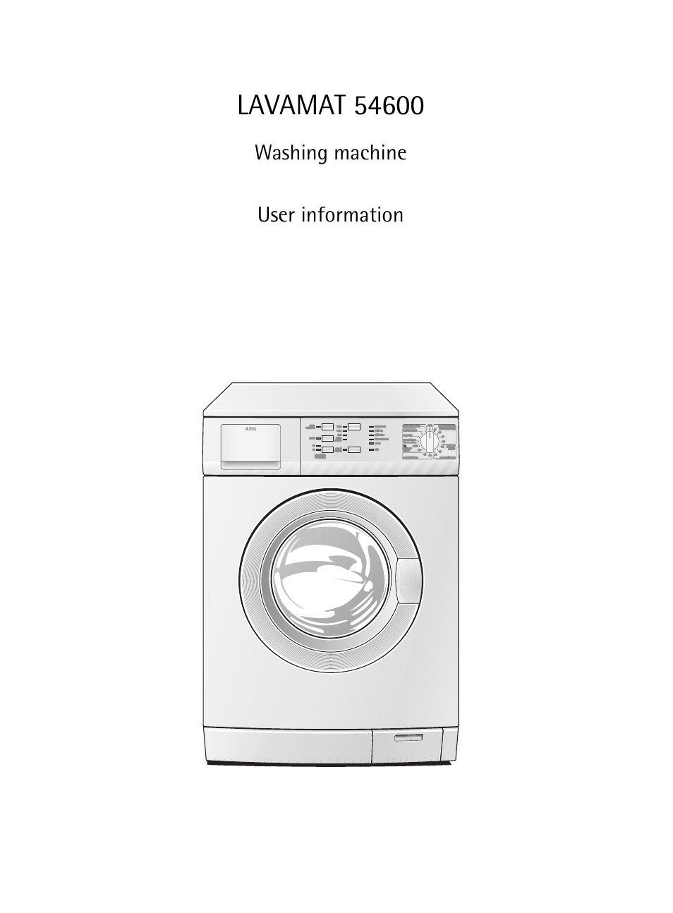 Electrolux 54600 User Manual | 36 pages