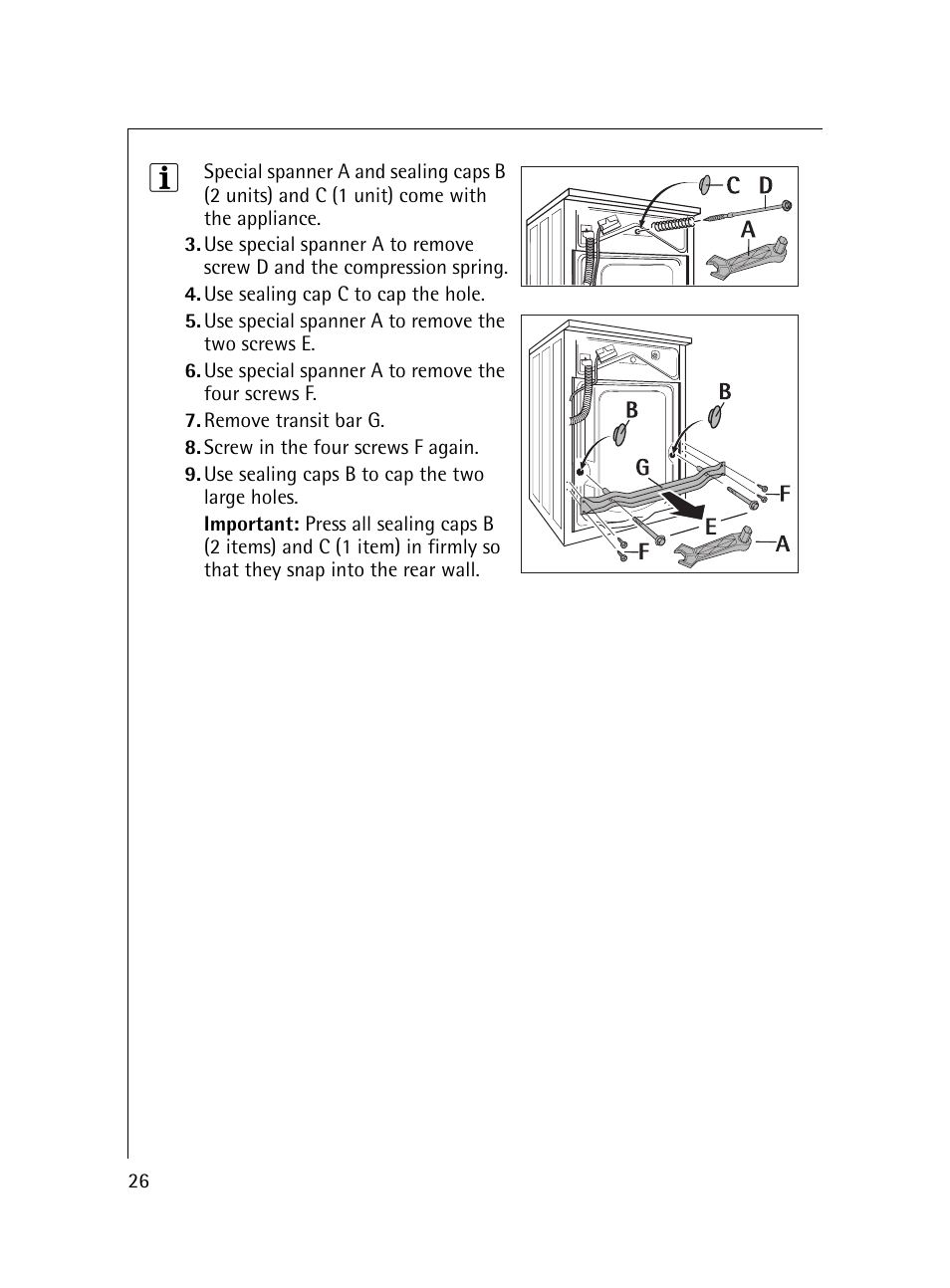 Electrolux 54600 User Manual | Page 26 / 36