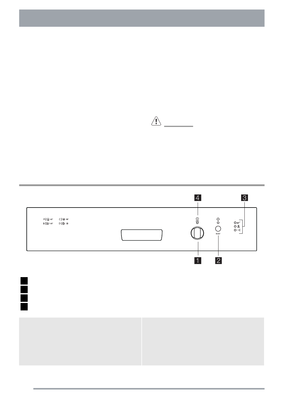 Control panel, Installation | Electrolux ZKI1410 User Manual | Page 4 / 24