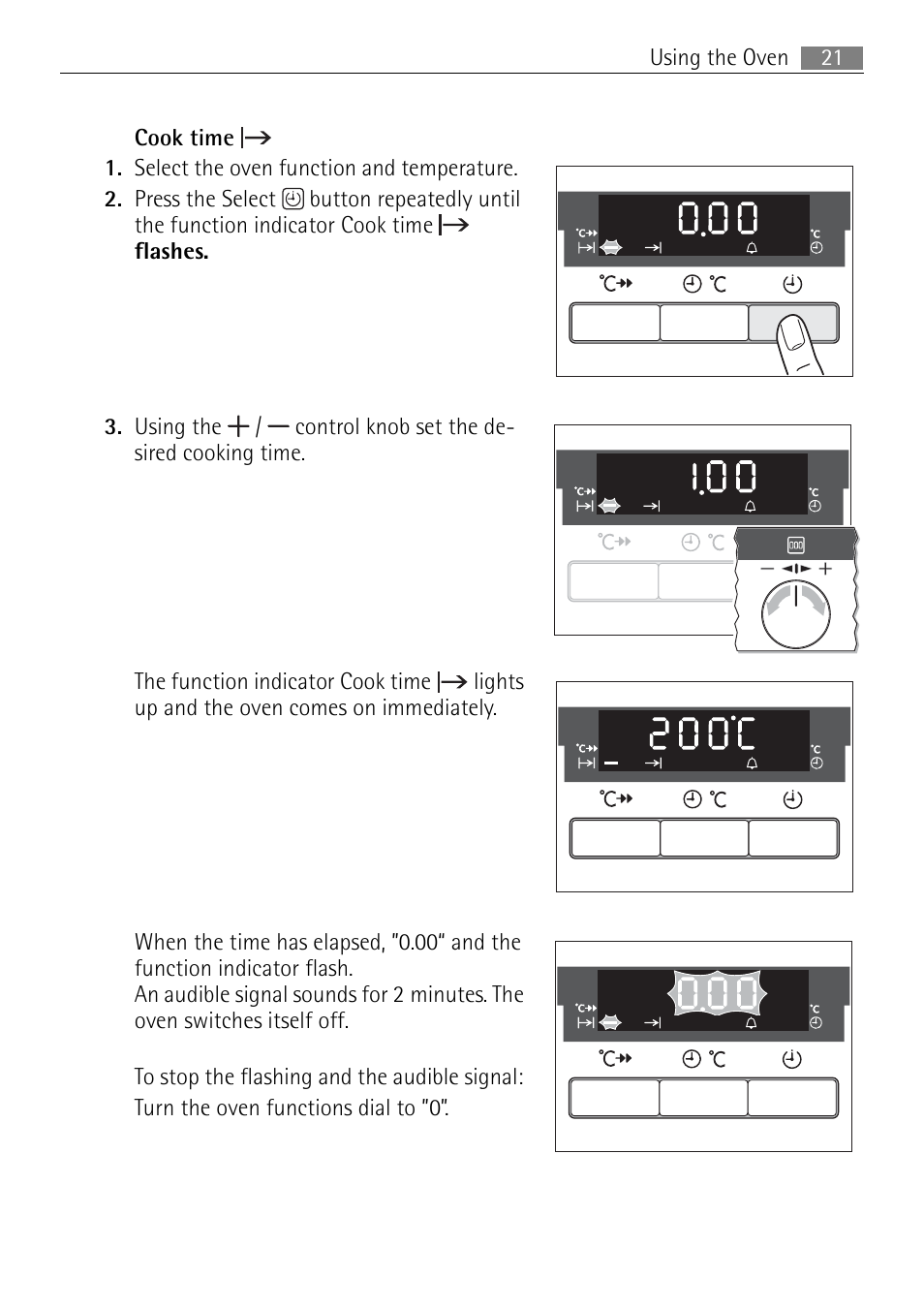 Electrolux USER MANUAL BUILT-IN ELECTRIC OVEN B5701-5 User Manual | Page 21 / 60