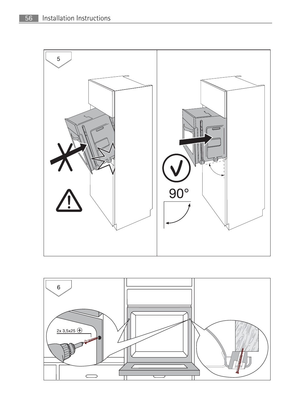 Electrolux USER MANUAL BUILT-IN ELECTRIC OVEN B5701-5 User Manual | Page 56 / 60
