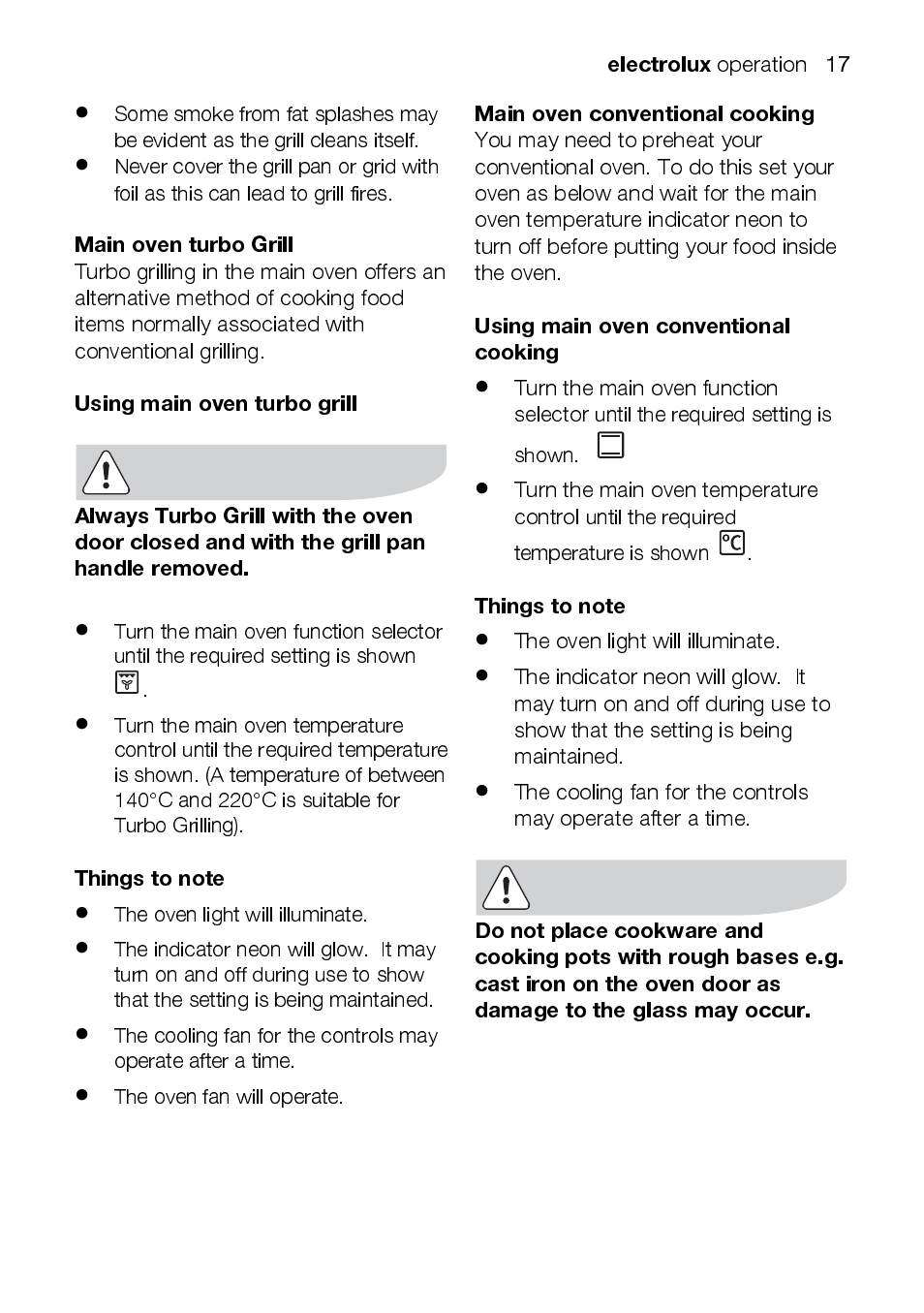 Electrolux EKC6047 User Manual | Page 17 / 52