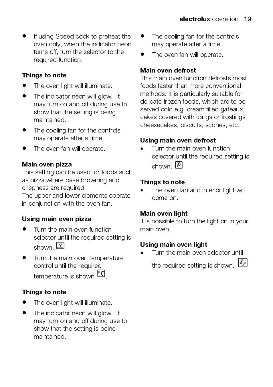 Electrolux EKC6047 User Manual | Page 19 / 52