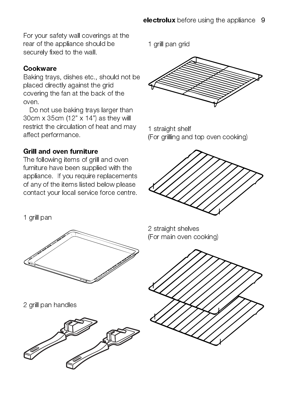 Electrolux EKC6047 User Manual | Page 9 / 52