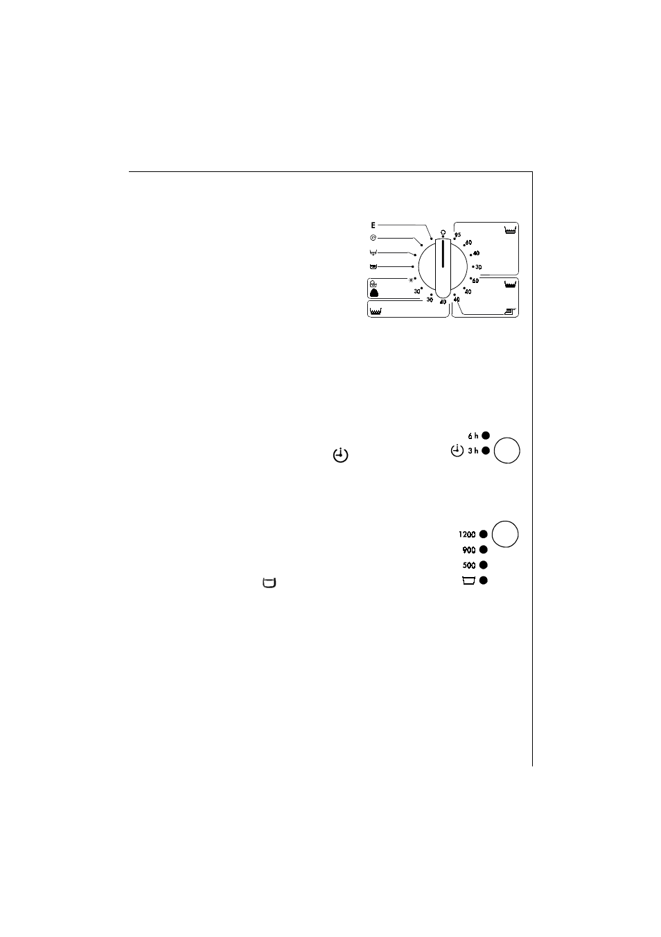 Setting the washing programme, Selecting a delayed start, Changing spin speed / selecting a rinse hold | Electrolux LAVAMAT 42230 User Manual | Page 21 / 40