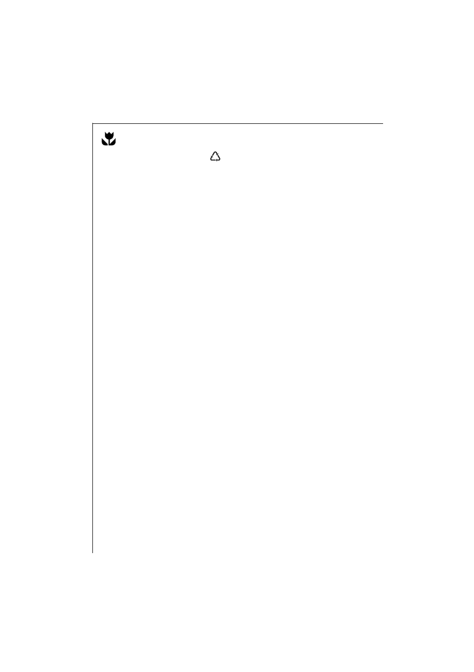 Protection of the environment | Electrolux LAVAMAT 42230 User Manual | Page 8 / 40