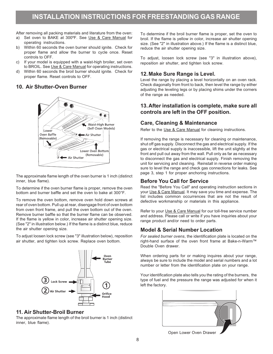 Electrolux 316469105 User Manual | Page 10 / 12