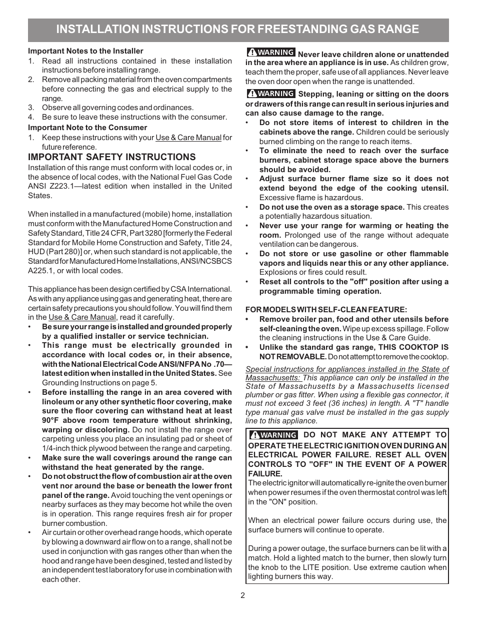 Electrolux 316469105 User Manual | Page 4 / 12