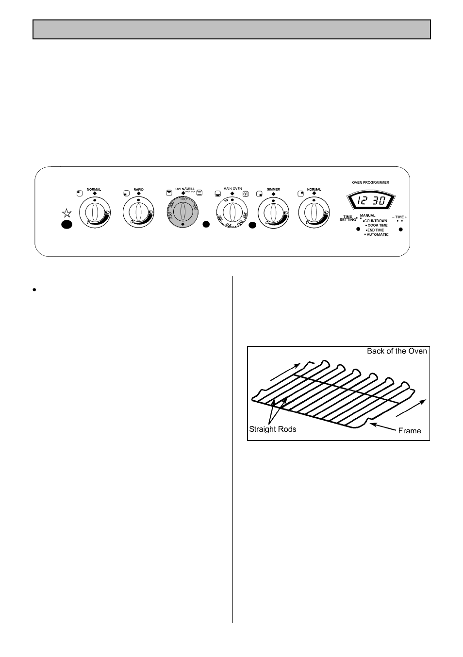 The top oven | Electrolux SIM 533 User Manual | Page 14 / 40