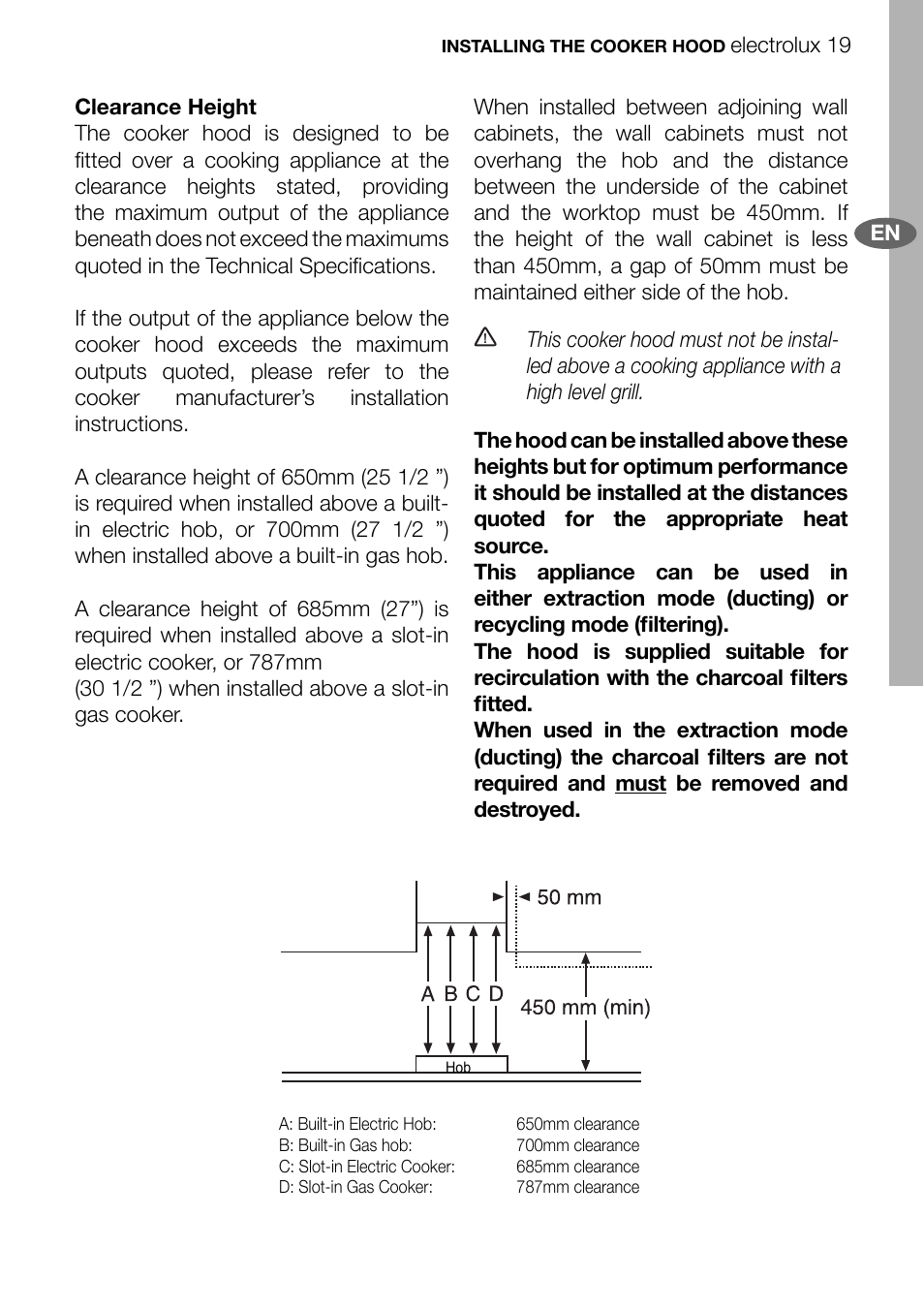 Electrolux EFC70011 User Manual | Page 19 / 28