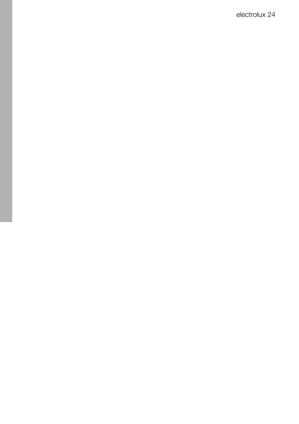Electrolux EFC70011 User Manual | Page 24 / 28