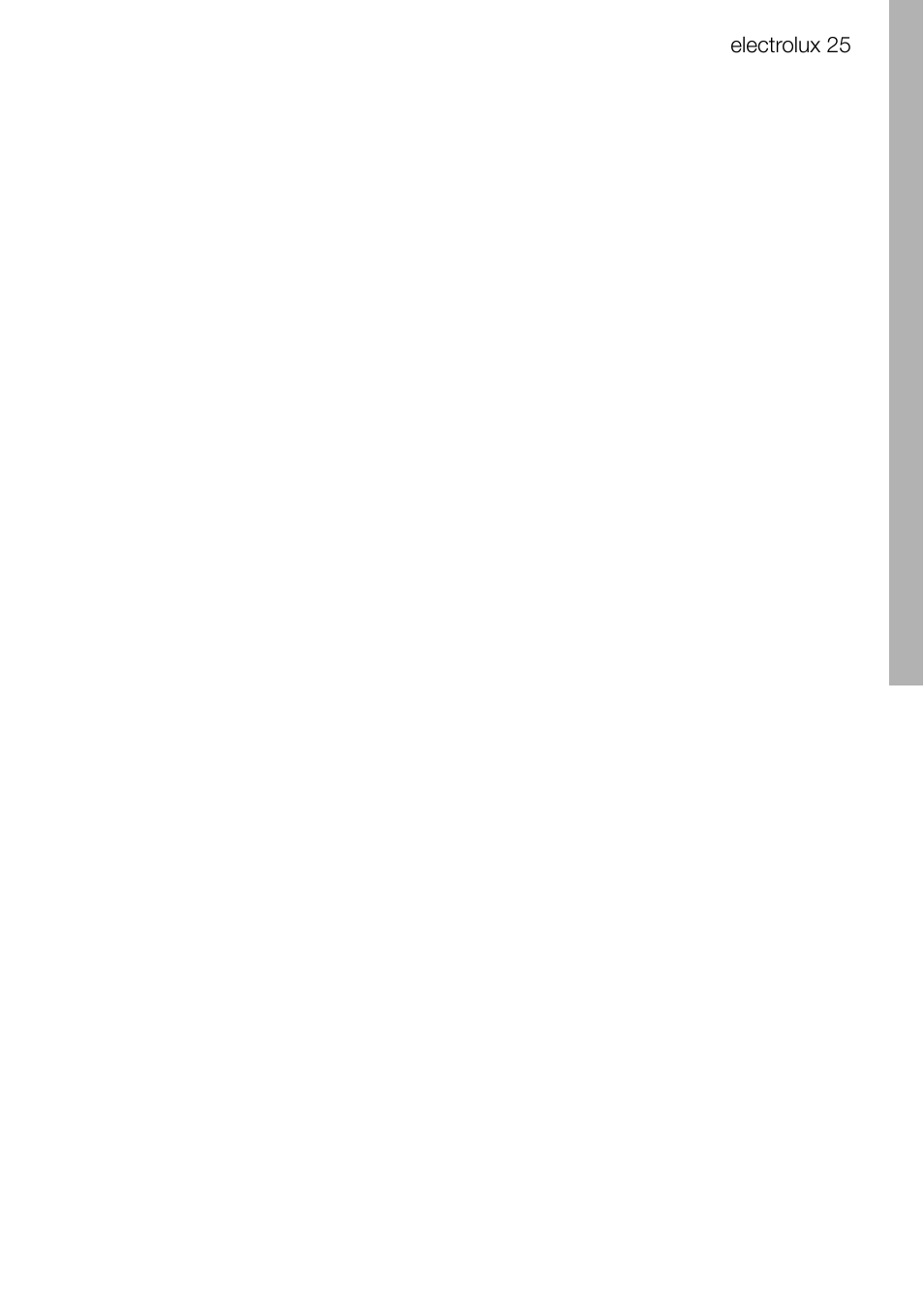 Electrolux EFC70011 User Manual | Page 25 / 28