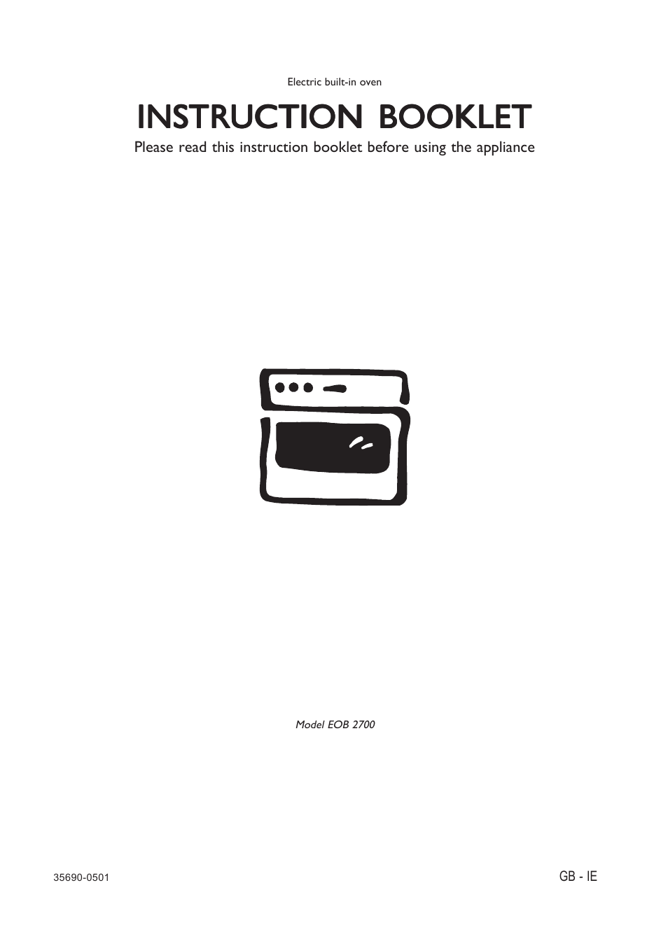 Electrolux EOB 2700 User Manual | 16 pages
